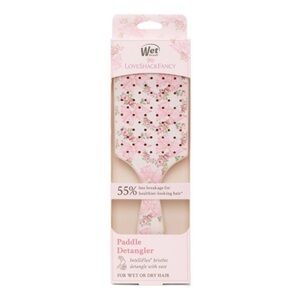 LoveShackFancy Paddle Detangler - Pink Floral
